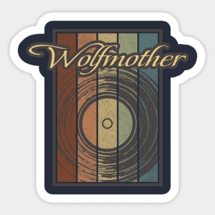 Wolfmother Vynil Silhouette Sticker